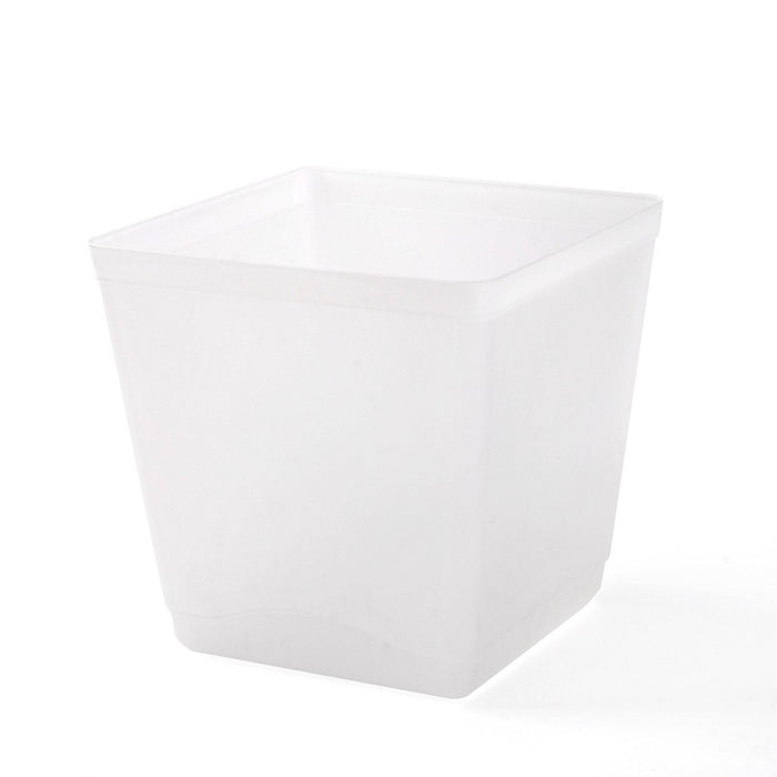 2pk 213oz Plastic Cube Storage Bins Clear - Bullseye's Playground