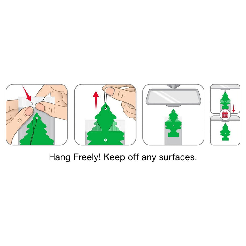 Little Trees True North Air Freshener 3pk