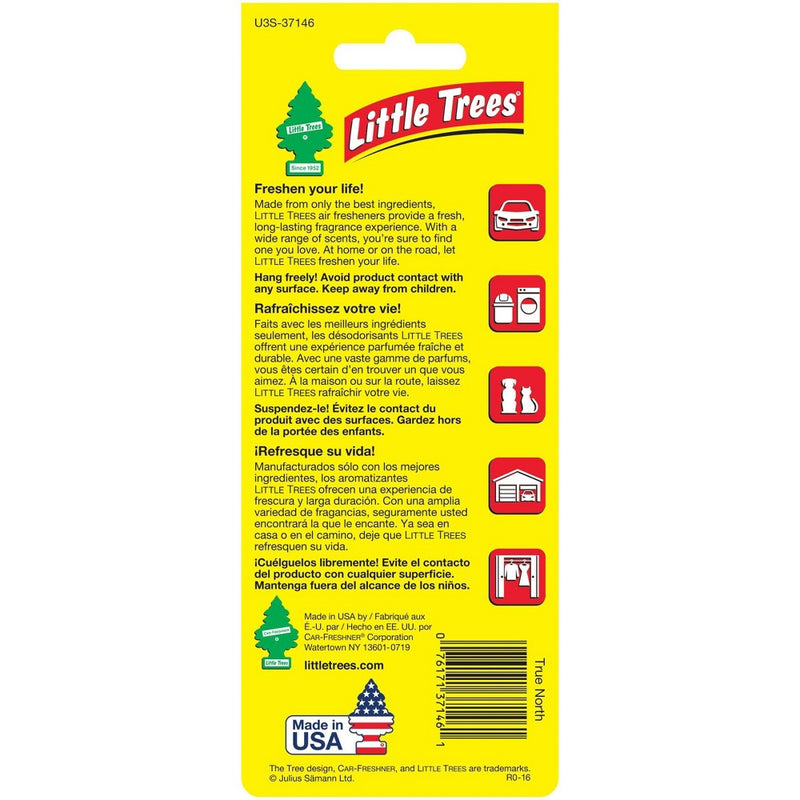 Little Trees True North Air Freshener 3pk