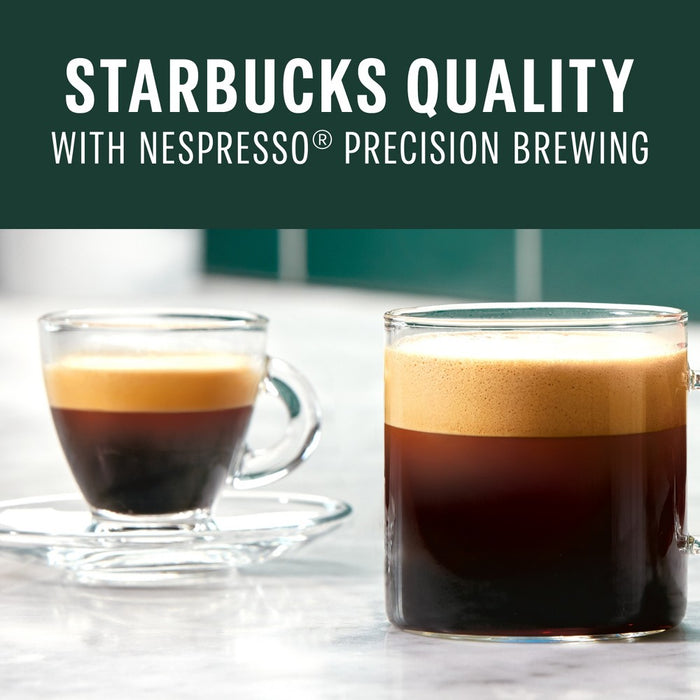 Starbucks by Nespresso Vertuo Line Pods - Light Roast Coffee - Creamy Vanilla - 1 Box (8 Pods)