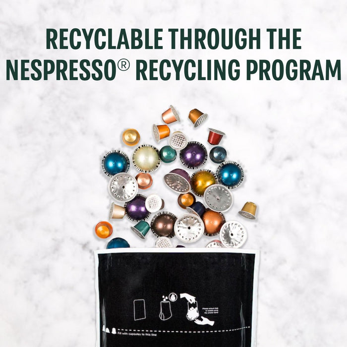 Starbucks by Nespresso Vertuo Line Pods - Light Roast Coffee - Creamy Vanilla - 1 Box (8 Pods)