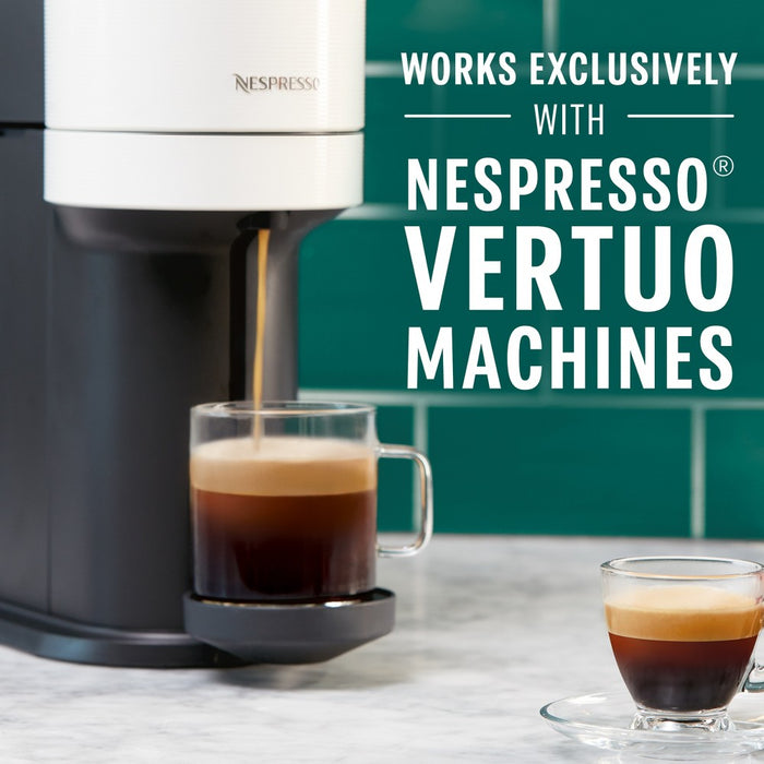 Starbucks by Nespresso Vertuo Line Pods - Light Roast Coffee - Creamy Vanilla - 1 Box (8 Pods)