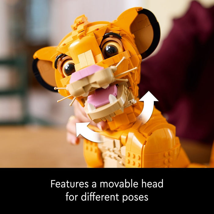 LEGO Disney Young Simba the Lion King Fan Disney Collection Building Set 43247