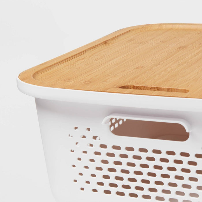 Bamboo Lid with Cutout Handles - Brightroom