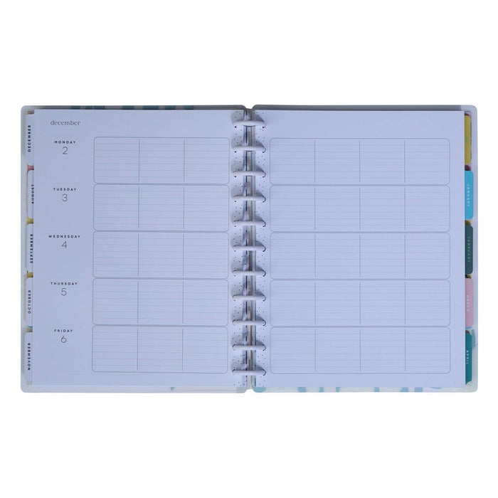 Happy Brands Planner July 2024 - June 2025 Patterned Paper Big 12 Month Planner
