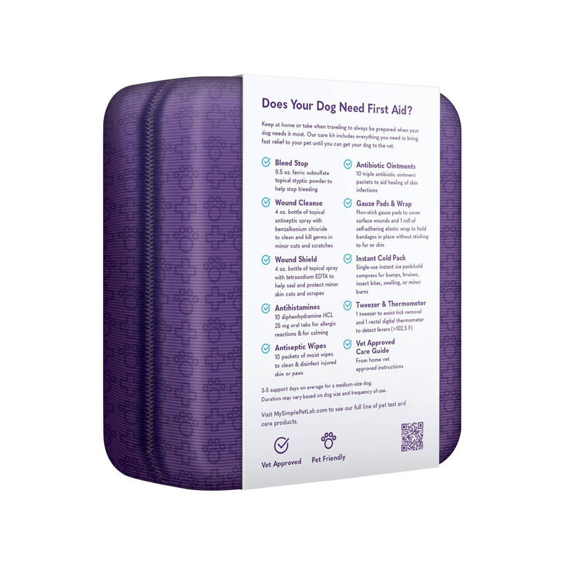 MySimplePetLab Dog First Aid