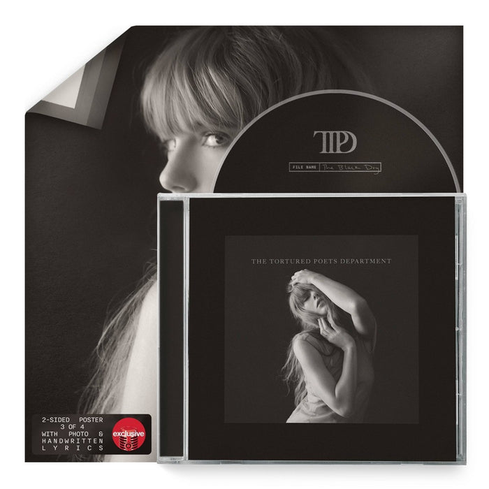 Taylor Swift - The Tortured Poets Department + Bonus Track "The Black Dog" (Target Exclusive, CD)