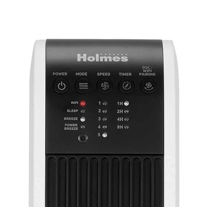 Holmes 40" Oscillating Wi-Fi connect Designer Series Tower Fan (LOCAL PICKUP ONLY)