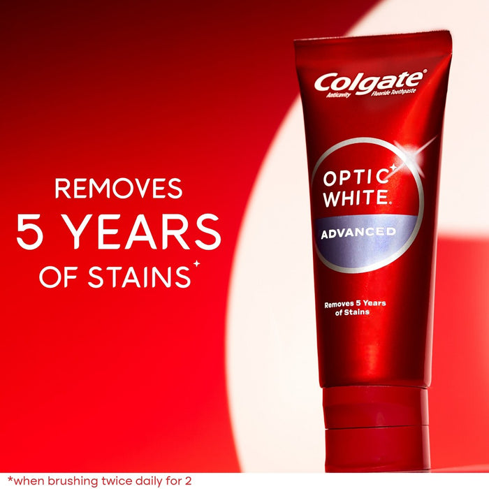 Colgate Optic White Advanced Whitening Toothpaste - Icy Fresh - 3.2oz/1pk