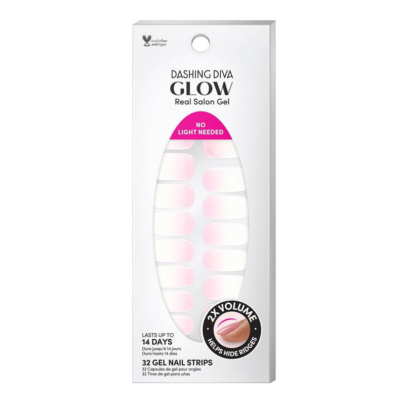 Dashing Diva Nail Art Glow Palette - Tulle Touch - 32ct