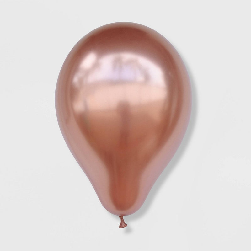 20ct 12" Metallic Balloon Pack Brown - Spritz
