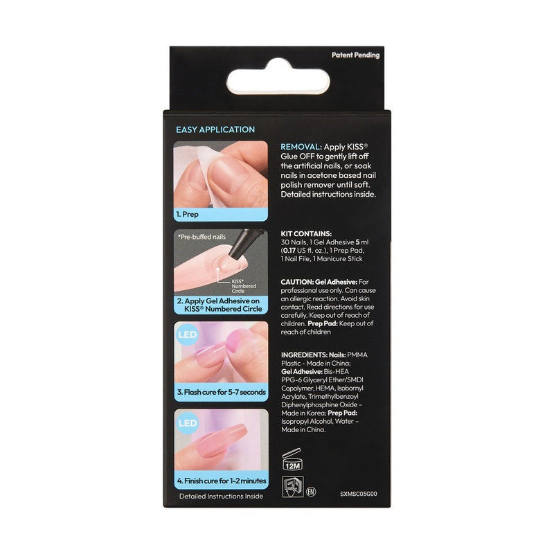 KISS Products Salon X-tend Fake Nails - Change It - 34ct