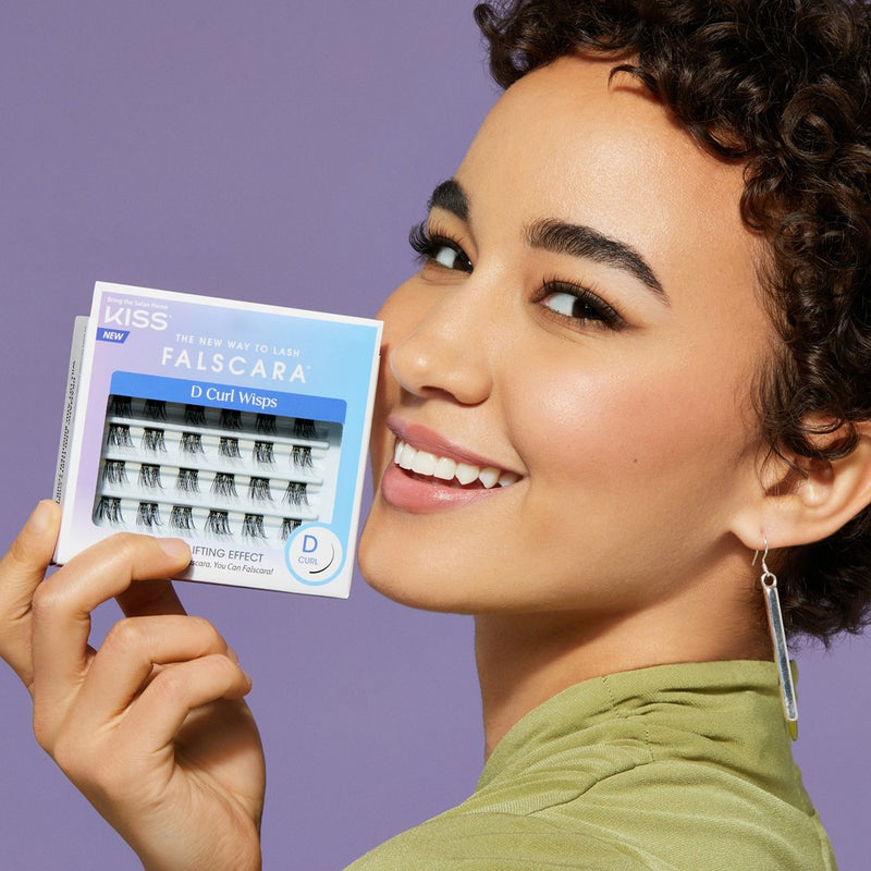 KISS Products Falscara Multi Wisps False Eyelashes - D Curl - 24ct