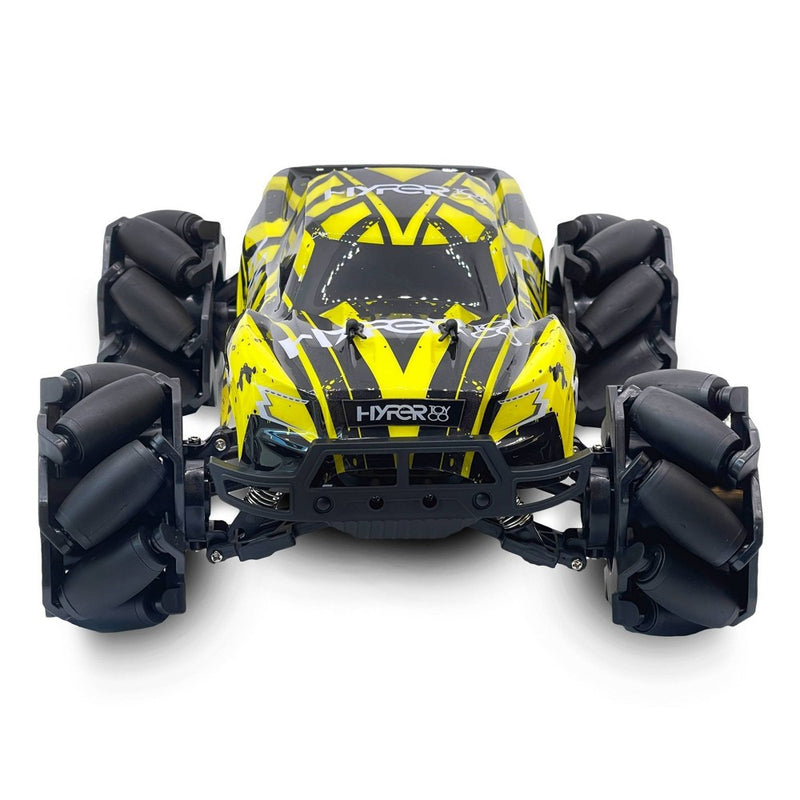 Hyper High-Speed RC Drift Race Truck Rechargeable - 1:10 Scale - 2.4 GHz-GREEN