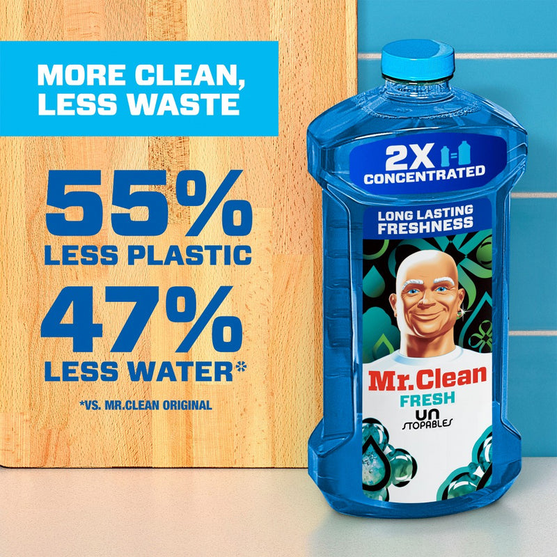 Mr. Clean Fresh Dilute Unstopables - 64 fl oz