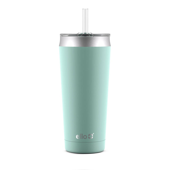 Ello Beacon 24oz Vacuum Stainless Steel Tumbler - Yucca - Mint