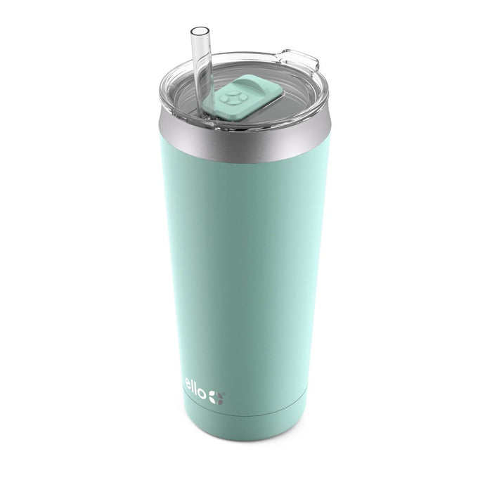Ello Beacon 24oz Vacuum Stainless Steel Tumbler - Yucca - Mint