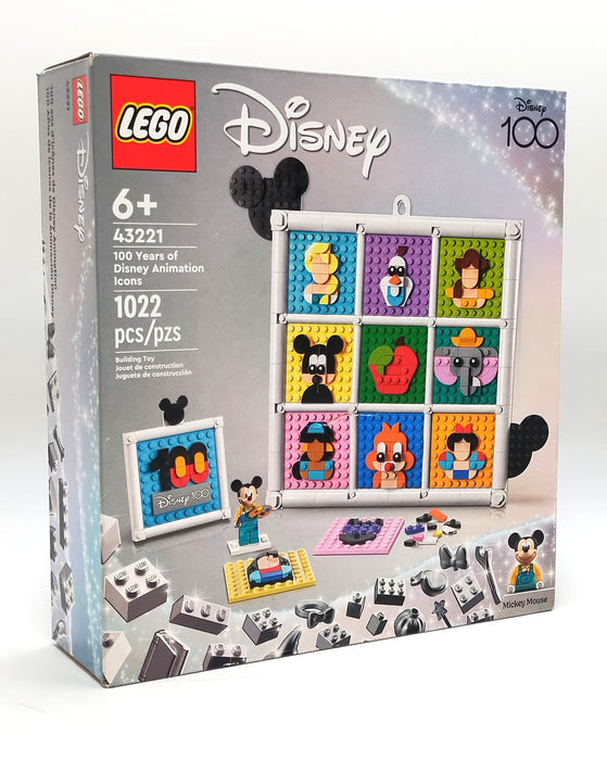 LEGO 100 Years of Disney Animation Icons Celebration Set 43221 *SEE DETAILS*