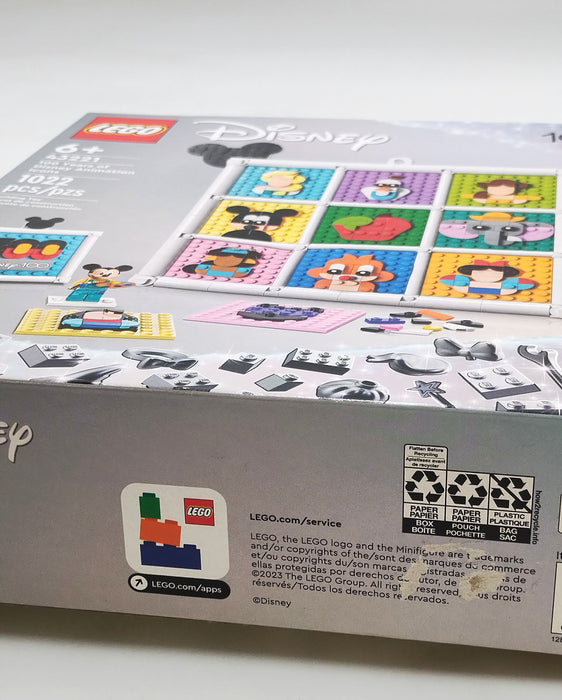 LEGO 100 Years of Disney Animation Icons Celebration Set 43221 *SEE DETAILS*