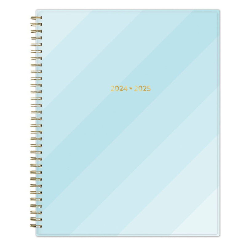 Color Me Courtney for Blue Sky 2024-25 Weekly/Monthly Planner 11"x8.5" Stepped Blue