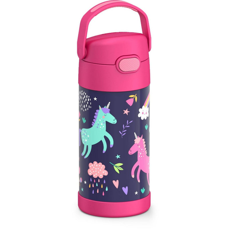 Thermos Kids' 12oz Stainless Steel FUNtainer Water Bottle  - Unicorns