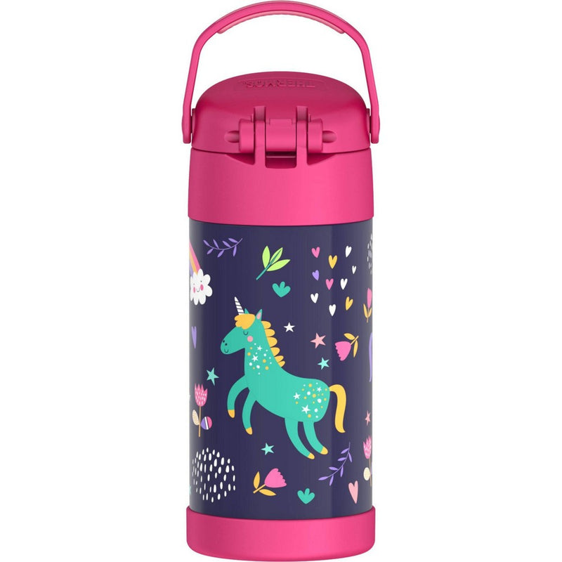 Thermos Kids' 12oz Stainless Steel FUNtainer Water Bottle  - Unicorns