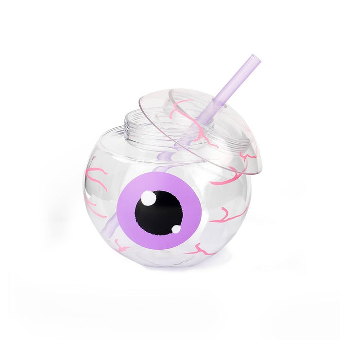 17oz Styrene Eyeball Straw Tumblers - Bullseye's Playground