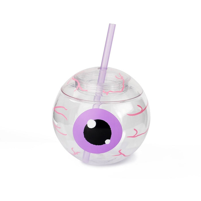 17oz Styrene Eyeball Straw Tumblers - Bullseye's Playground