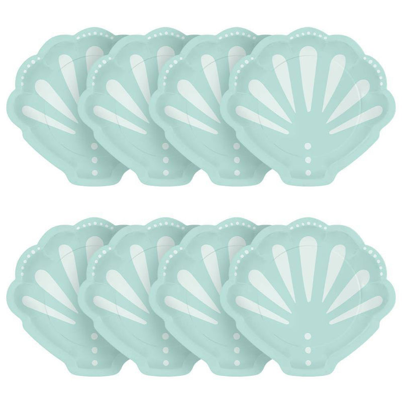 10ct Under The Sea Snack Paper Plates - Spritz