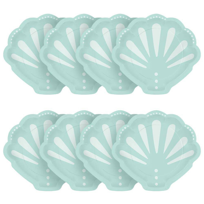 10ct Under The Sea Snack Paper Plates - Spritz