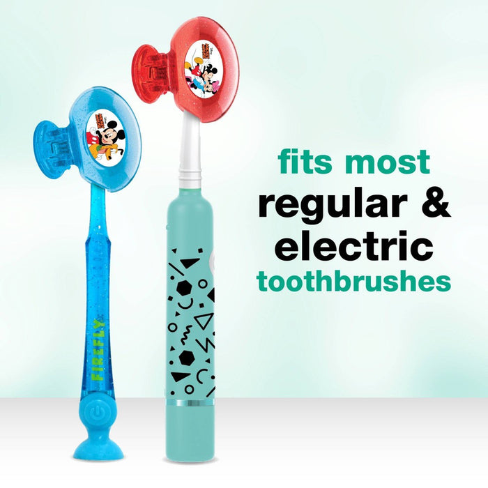 Steripod Mickey Kids' Clip-On Toothbrush Cover - Trial Size - 2pk