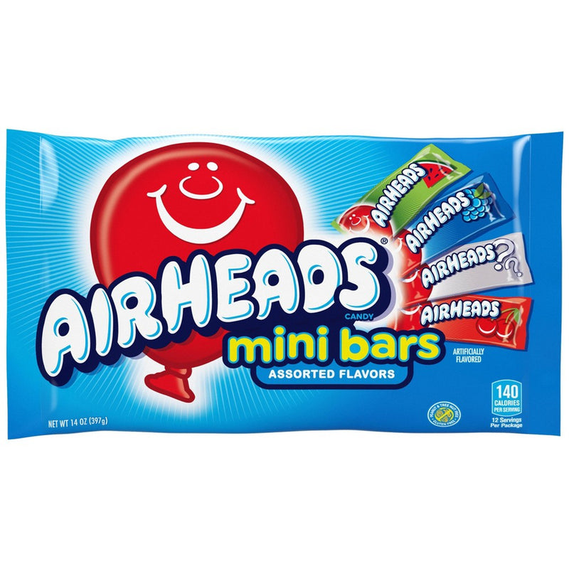 Airheads Assorted Mini Candy Bars - 14oz