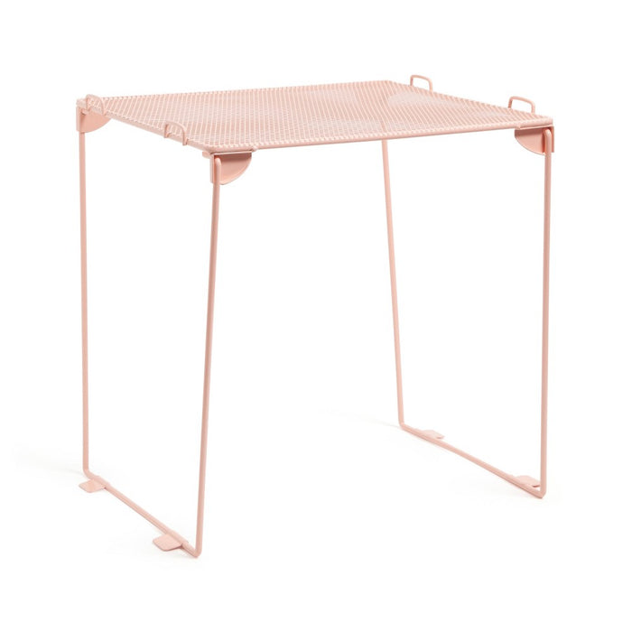 U Brands 12" Mesh Locker Shelf Lucent Dreams Pink