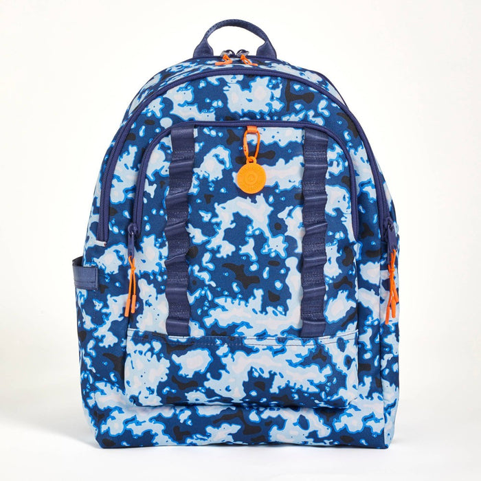 Ecotech 17" Backpack - Bleach Dye Navy
