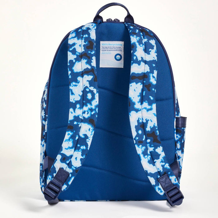 Ecotech 17" Backpack - Bleach Dye Navy