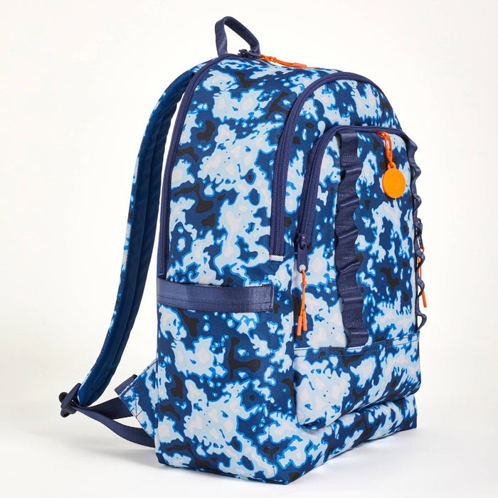 Ecotech 17" Backpack - Bleach Dye Navy