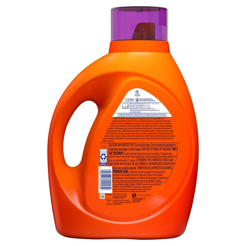Tide Plus Febreze High Efficiency Liquid Laundry Detergent - Spring & Renewal - 105 fl oz