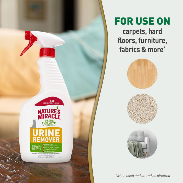 Nature's Miracle Cat Urine Remover Spray - 24 fl oz