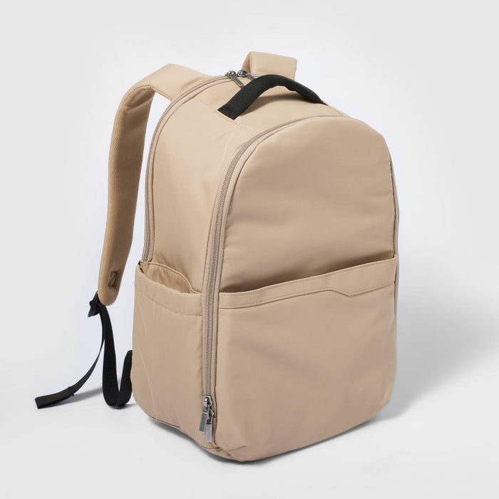 17.5" Backpack Beige - Open Story?