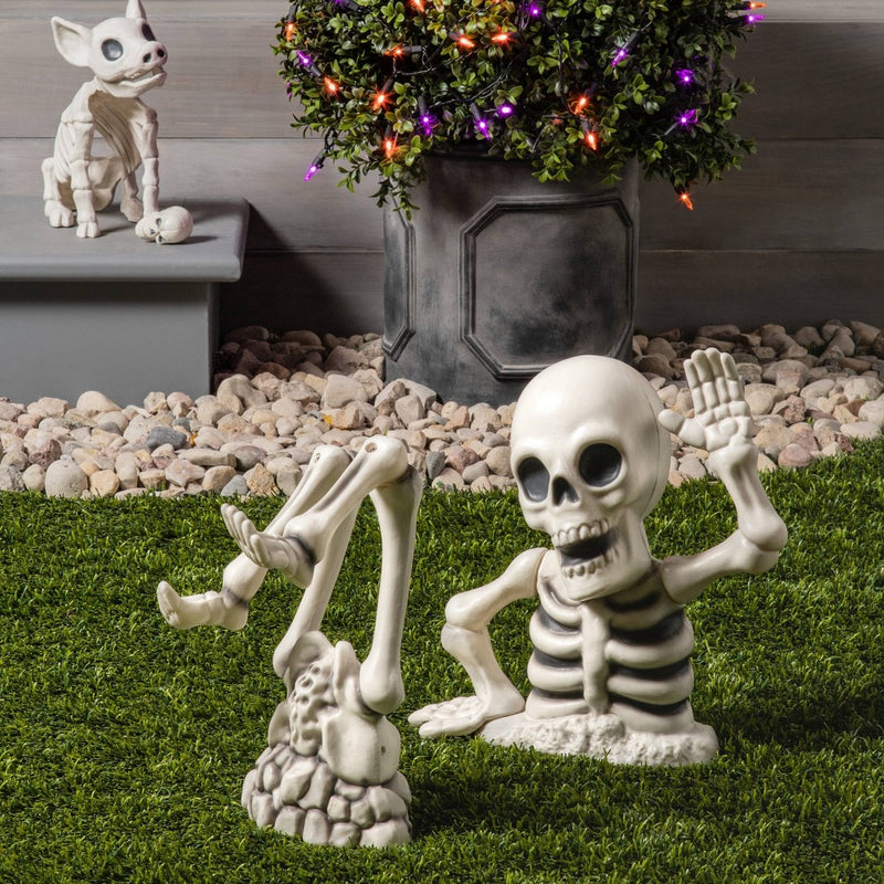 Pig Skeleton Halloween Decorative Prop - Hyde & EEK! Boutique