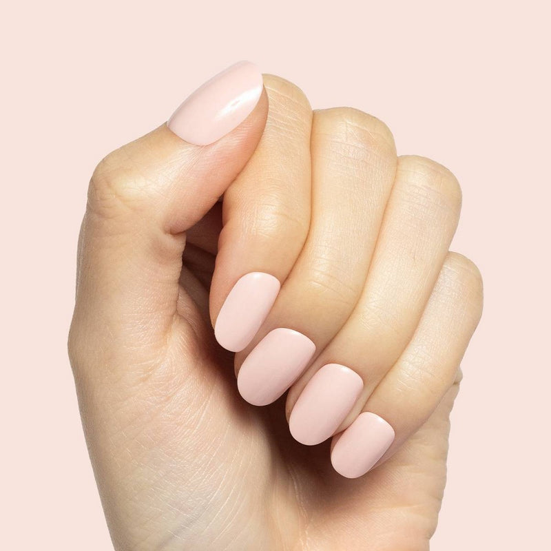 Olive & June Fake Nails - S Squoval - Tutu - 32ct: Y2-Inspired, Super Stick Press-On, Gloss Finish, 7-Day Wear