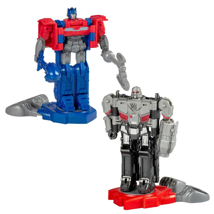 Transformers One Optimus Prime vs Megatron Robot Battlers Action Figure Set