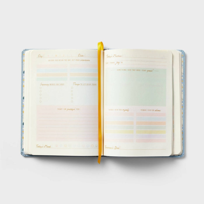 Guided Journal 5.875"x7.5" Bookcloth Make Your Own Magic - Threshold