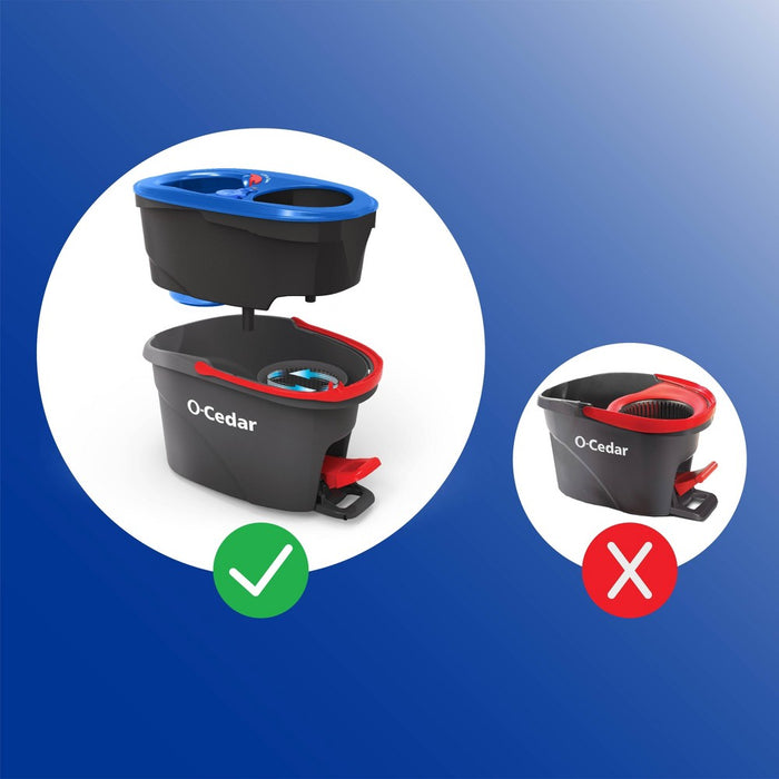 O-Cedar EasyWring RinseClean Mop Refill - 2pk