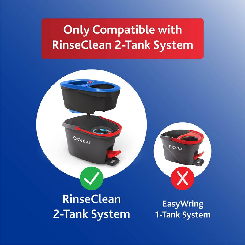 O-Cedar EasyWring RinseClean Mop Refill - 2pk