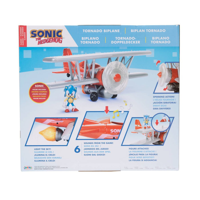 Sonic Tornado Biplane with Action Figure