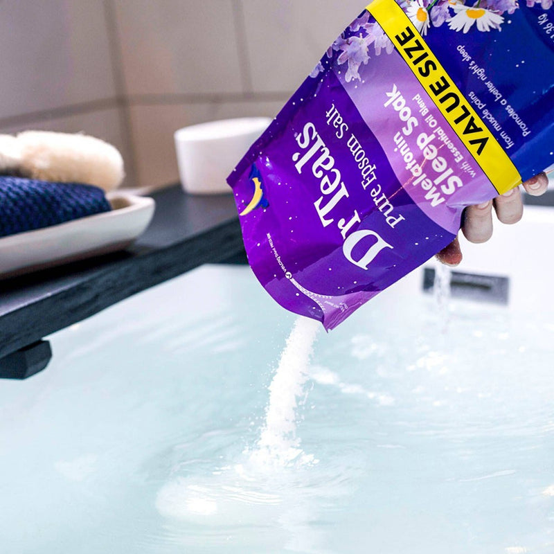 Dr Teal's Sleep Epsom Salt Soak with Melatonin & Essential Oils - 7lbs