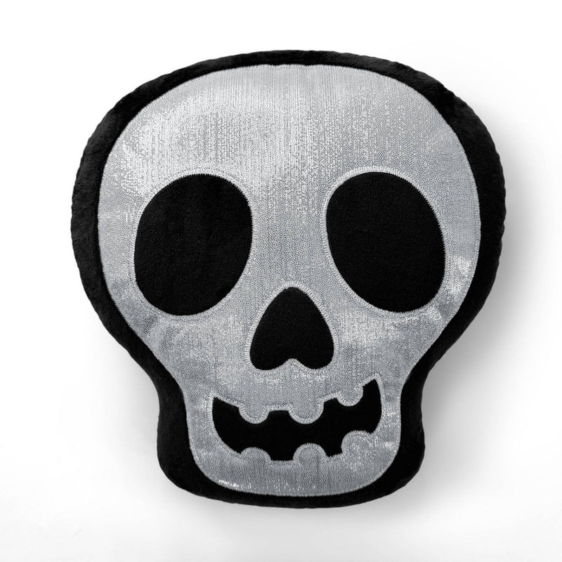 12'x12" Skull Novelty Pillow - Bullseye's Playground