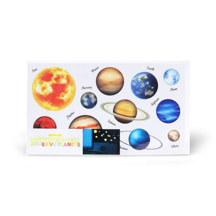 11ct Glow Planets Stickers - Bullseye's Playground