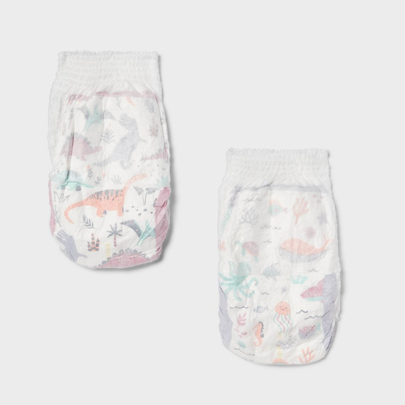 Girls' Disposable Training Pants - 4T-5T - 70ct - up&up
